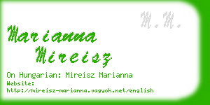 marianna mireisz business card